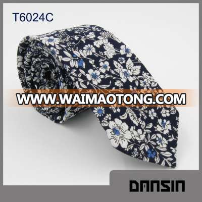 Fashion Design New Arrival Mens Cotton Catoon Necktie