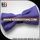 Customized Fashion Christmas Mens silk bow tie purple